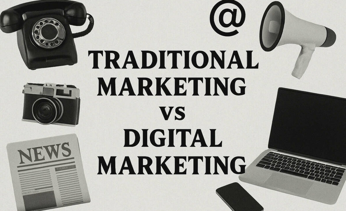 Traditional Marketing vs Digital Marketing- Know the Differences