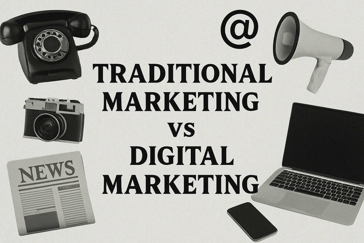Traditional Marketing vs Digital Marketing- Know the Differences