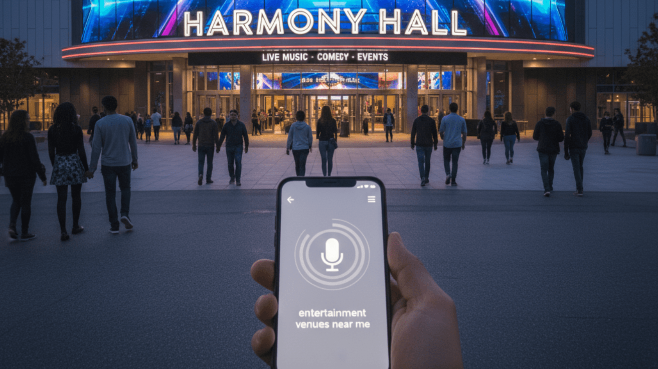 Voice Search Optimization for Entertainment Venues Capturing Near Me Traffic